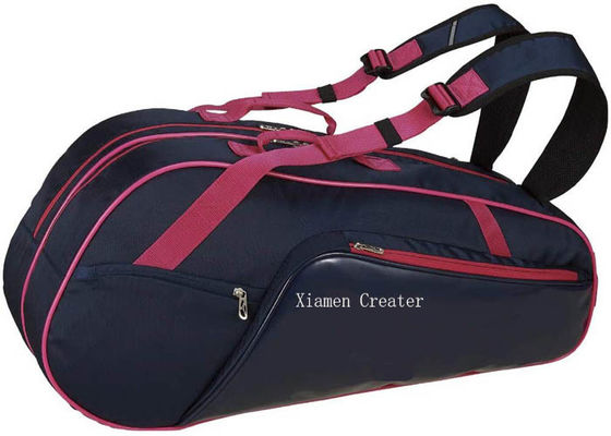 quality Bolsa de raquete de badminton esportiva de grande capacidade com compartimento para sapatos factory