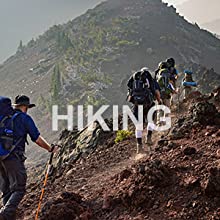 Mochila multifuncional para acampamento e caminhada leve para viagens 8