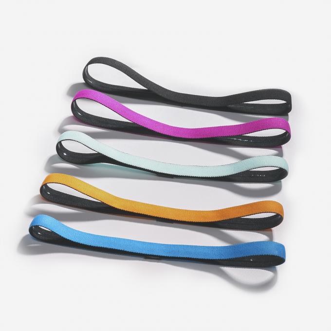 Elastic Running Non Slip Silicone Yoga Hair Headband Wraps Custom Acessórios Desportivos 0